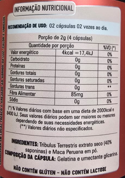 Testosteron Max 40% Sapominas 120 Caps - RN - Imagem 4