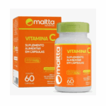 Vitamina C Cartucho 60 Caps 500mg - Maltta
