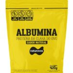 Albumina 420g Sabor Natural - Naturovos