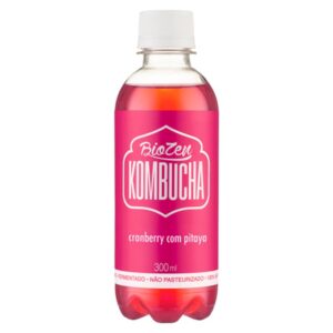 KOMBUCHA 300ML CRANBERRY COM PITAYA - BIOZEN